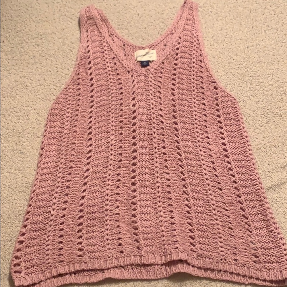 Sweater tank